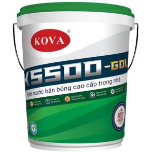 Sơn bán bóng nội thất KOVA K5500-GOLD (20 kg)